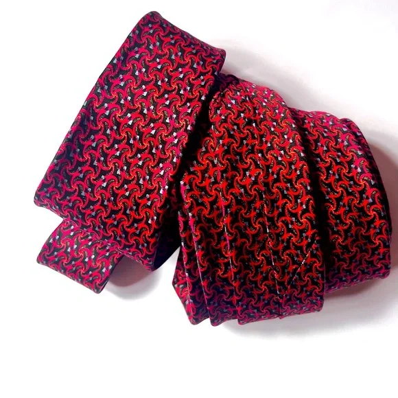 Brioni Geometric Silk Tie - Italy